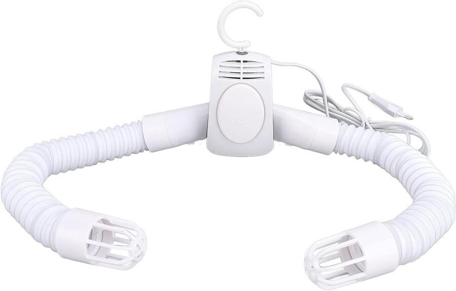 Elektrisch Kledingrek Draagbare Droger Snel Kleding Drogen Multifunctioneel Ontwerp 42 cm Wit