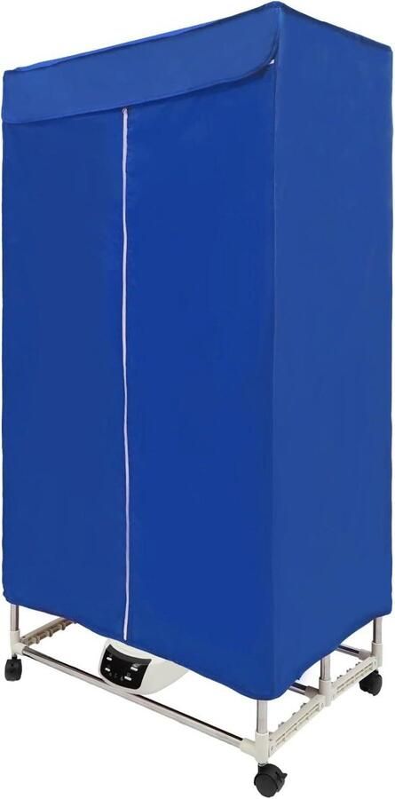 Elektrisch Wasrek Kledingdroger Snel Kleding Drogen Met Afstandsbediening 70 x 150 cm Blauw
