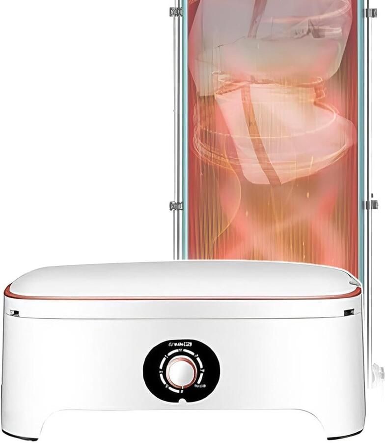 Elektrische Wasdroger Mini Droger Kleding Drogen Compact Ontwerp 8kg Capaciteit Grijs