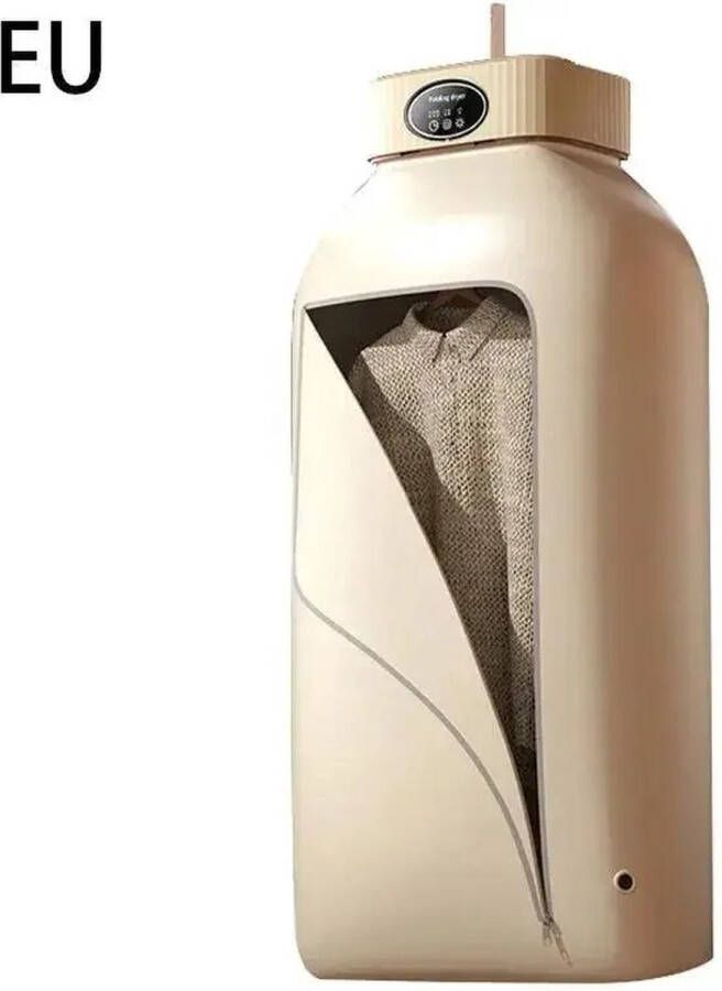 Elektrische Wasdroger Smart Droogrek Hangende Kleding Droger Voor Kledingkast 41 x 41 x125cm Khaki