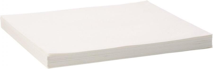 Frituurfilterpapier Vervangende filtervellen 100 Vellen 49 x 41 cm Voor 18 L en 38 L commerciële mobiele frituurfiltermachines Geschikt voor horeca en catering