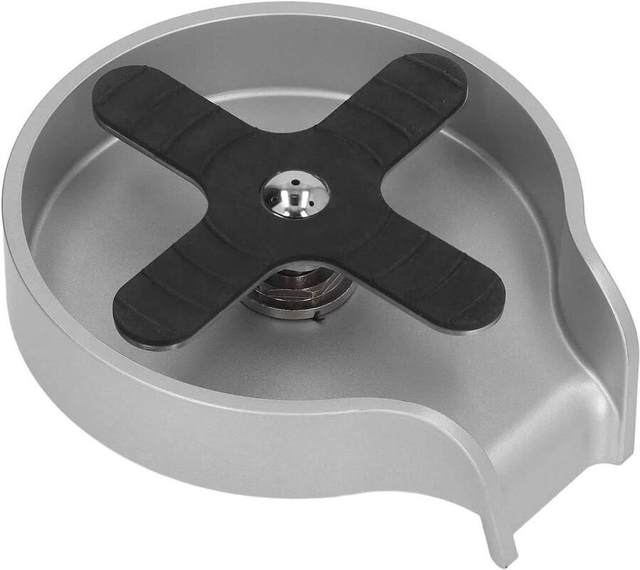 Glazen Spoeler Inbouw Bekerwasser Snel Glazen Wassen Hogedruk Spray 15 x 15 x 8 cm Zilver
