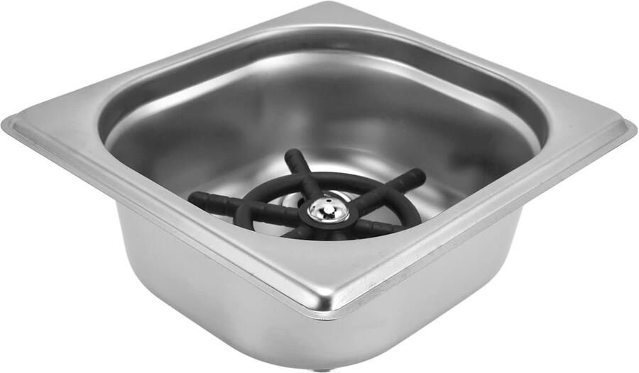 Glazenspoeler Kopjesreiniger Efficiënt Glazen Wassen Automatisch Reinigingsproces 17.6 cm Lengte Roestvrij staal