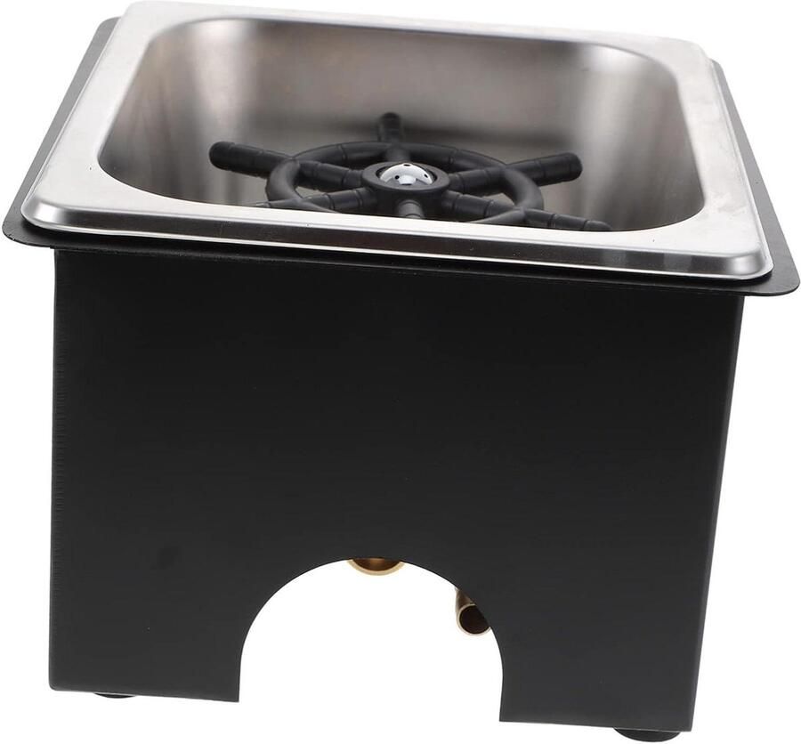 Glazenwasser Spoeler Bekerspoeler Kopjeswasser Snel Glazen Reinigen Krachtige Hogedruk Spoeling 18 x 16.5 x 13 cm
