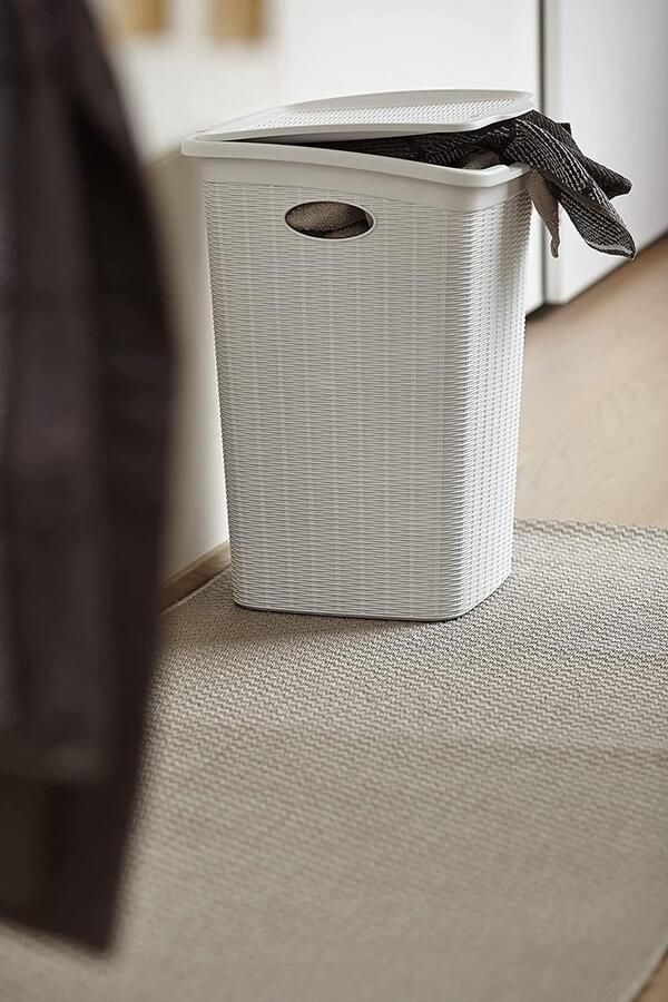 Grote Wasmand 50 Liter Ruim en Handig voor Kleding en Wasgoed