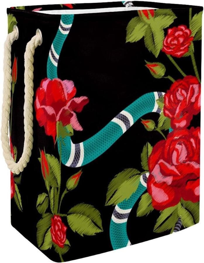 Grote Wasopberger Kledingmand Vuile Kleding Waterdicht Oxford Doek 49x30x40.5 cm Meerkleurig