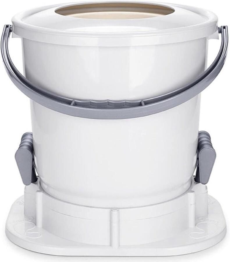Handmatige Centrifuge Draai Droger Was Drogen Niet-elektrisch 35x36.5x39CM Wit