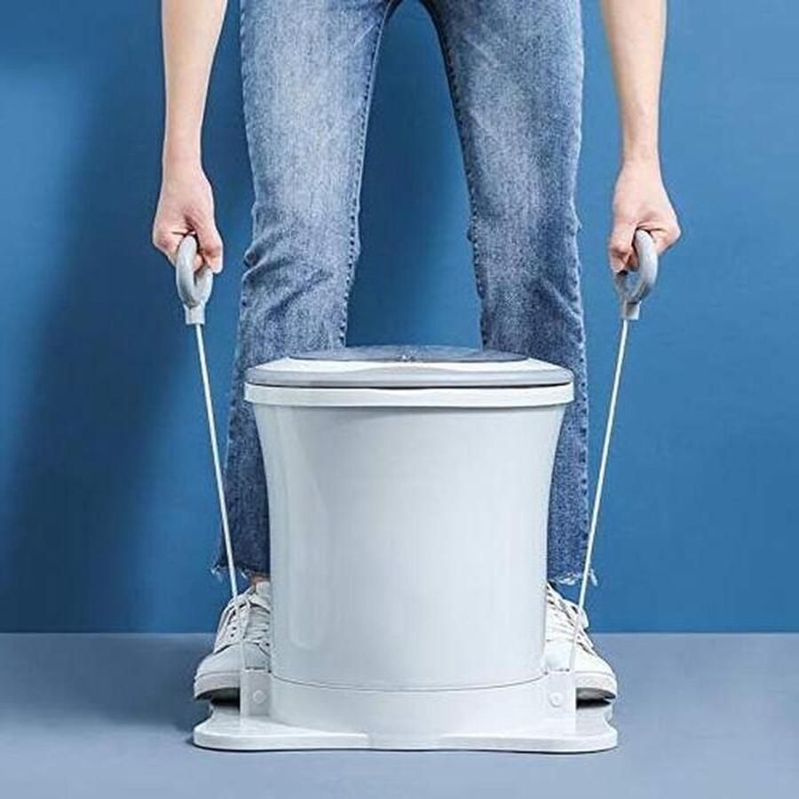 Handmatige Centrifuge Draaiwasser Kleding Snel Drogen Energievrij 3.5kg Capaciteit Wit