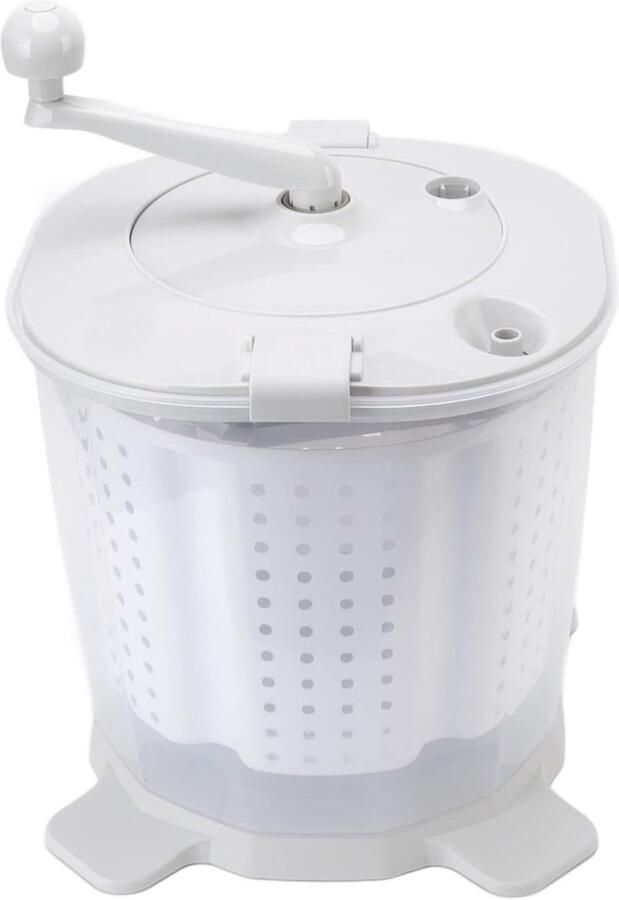 Handmatige Wasmachine Draagbare Wasmachine Snel Wassen Niet-elektrisch 41x35x35cm Nordic Grey