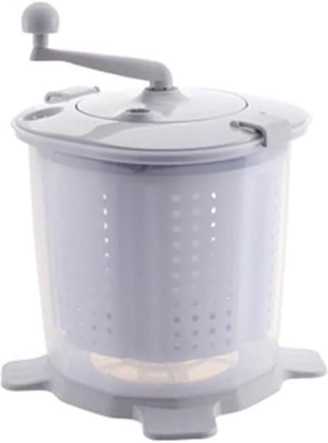 Handmatige Wasmachine Draai Wasmachine Kleding Wassen Elektriciteit Vrij 40x27cm Wit