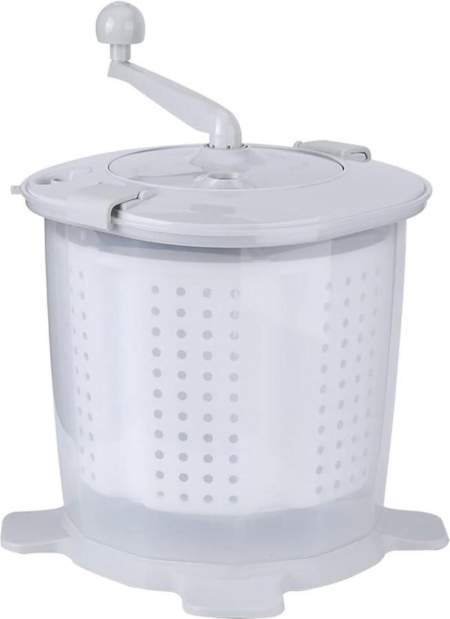 Handwasmachine Centrifuge Draagbare Wasmachine Kleine Wasjes Energiezuinig Ontwerp 40 x 33 cm Grijs