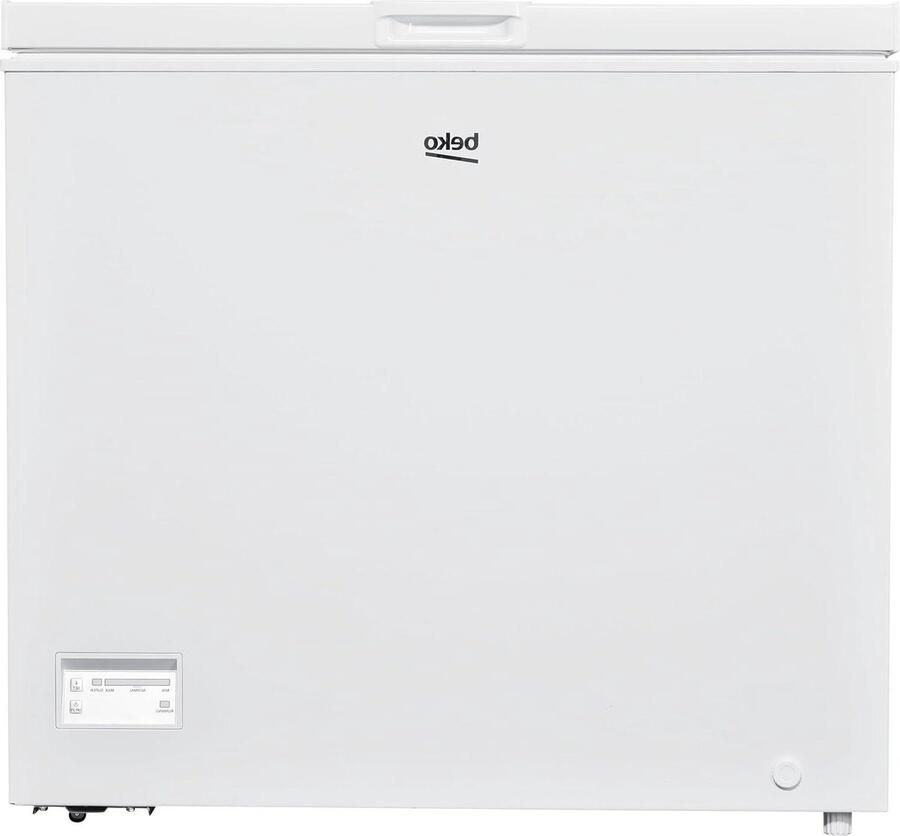 Horizontale Vriezer Vrieskist Voedsel bewaren Elektronische controle 198 liter Wit