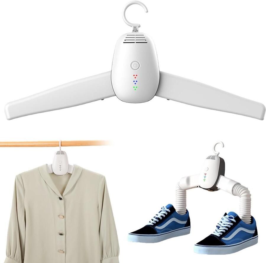 Inklapbare Elektrische Reisdroger met Instelbare Temperatuur