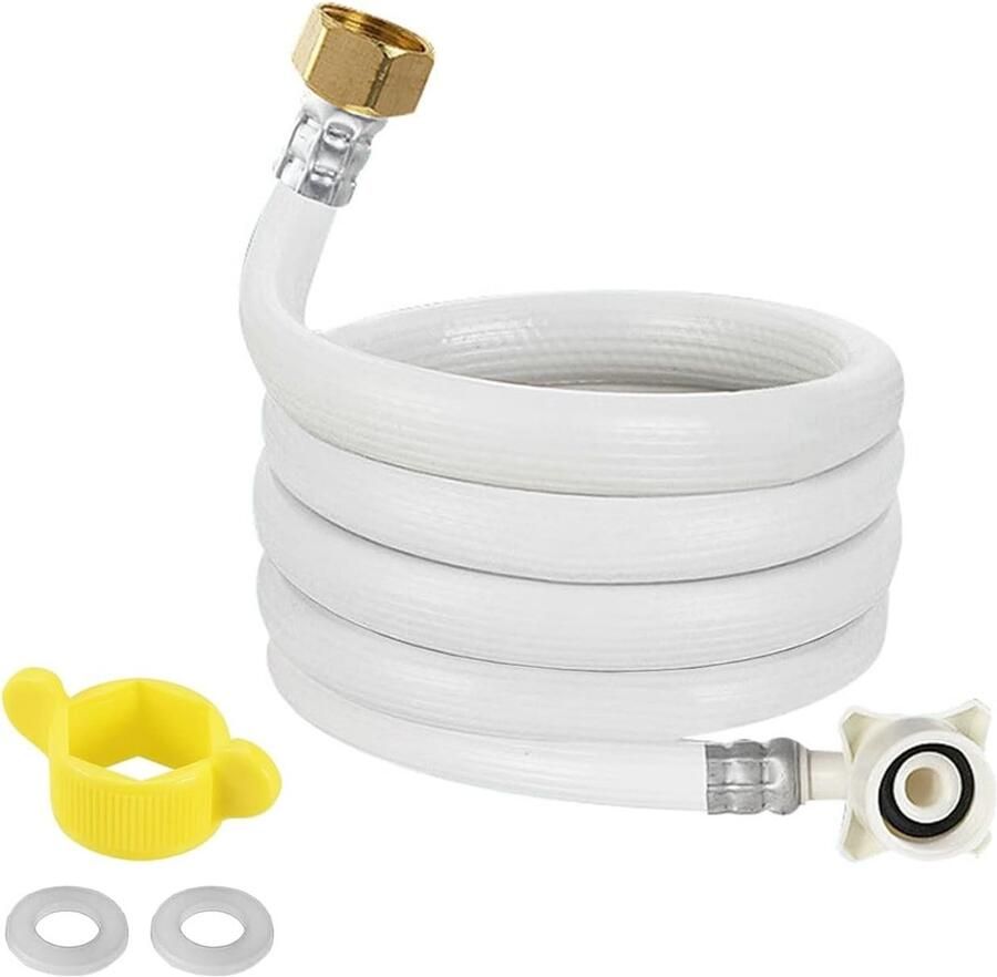 Inlaatwaterslang voor Wasmachine PVC Slang voor Waterinvoer Vulconnector Set van 3 meter