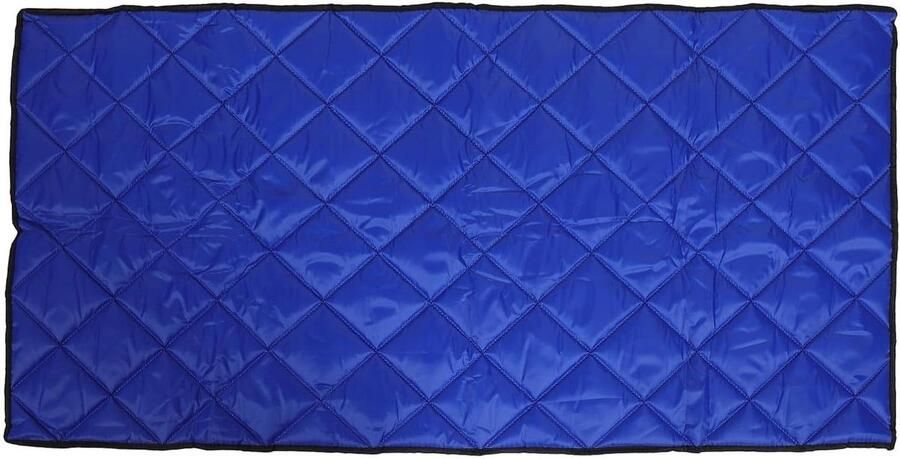 Isolatiehoes Vrieskist Thermische Wrap Buitenkeuken Bescherming Magnetische Bevestiging 140 x 70 cm Blauw - Foto 1