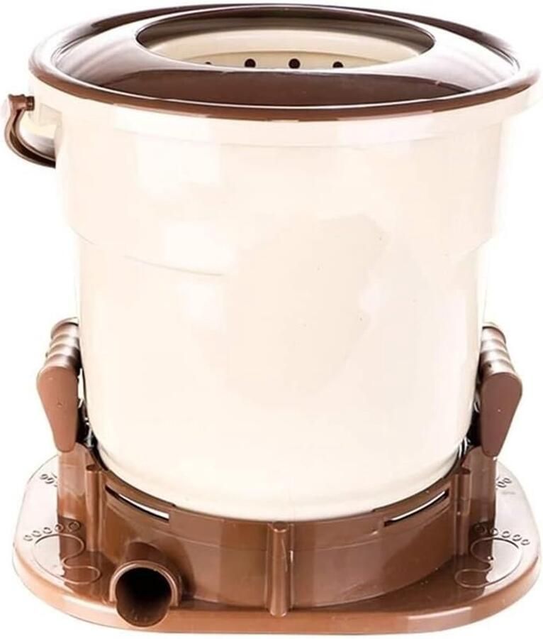 Kleding Droger Mini Droger Snelle Ontwatering Handmatige Bediening 1.5 Kilogram Bruin