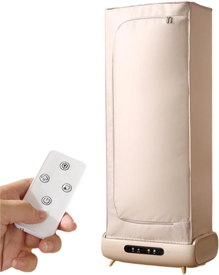 Kleding Droger Stoommachine Snel Kleding Drogen 360° Warmtecirculatie 700 ml Tank Wit