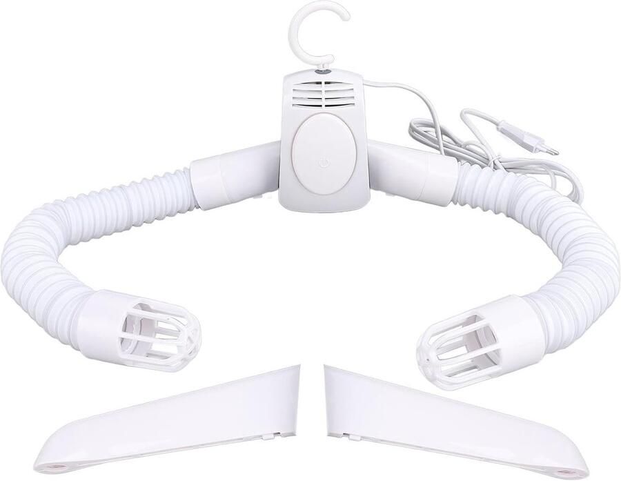 Kledingdroger Hanger Draagbare Droger Snel Kleding Drogen Veilig Oververhitting 42 cm Lengte Wit