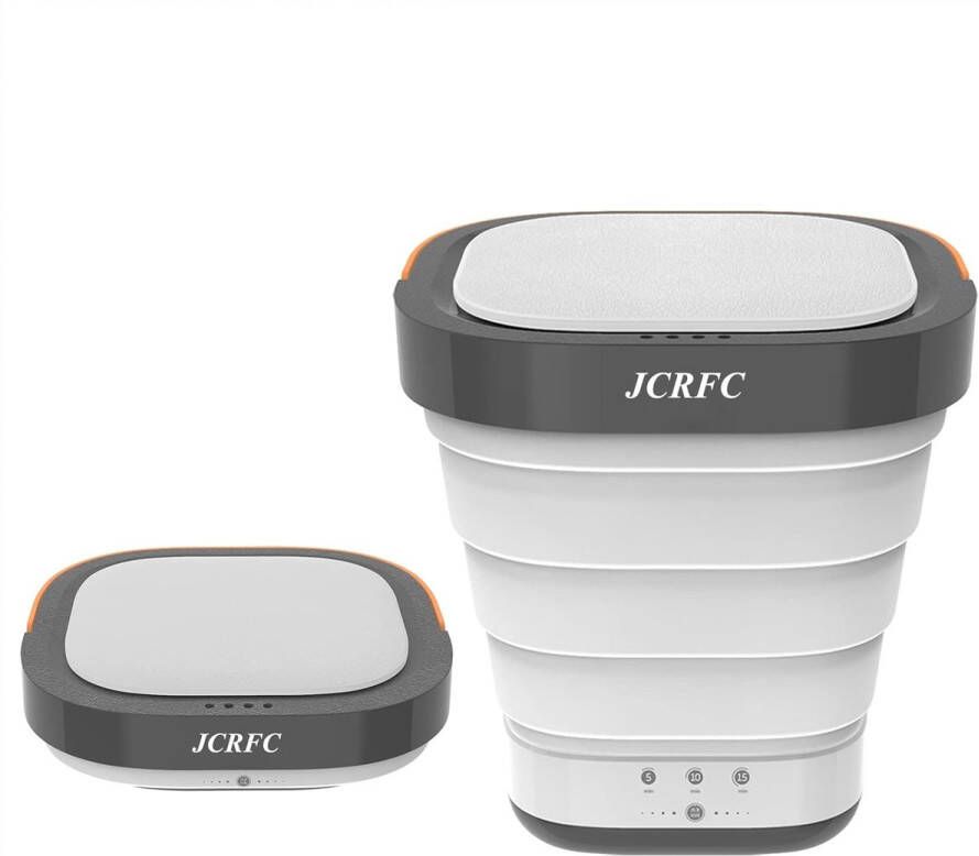 Kleine Draagbare Opvouwbare Wasmachine voor Kamperen en Reizen Compact en Handig Algemeen Gebruik