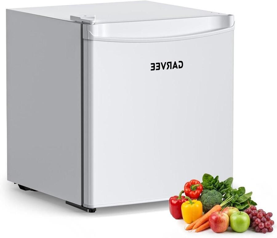 Kleine koelkast Minibar drankkoeler Dranken koelen Stille werking 41 dB 45 liter inhoud Wit