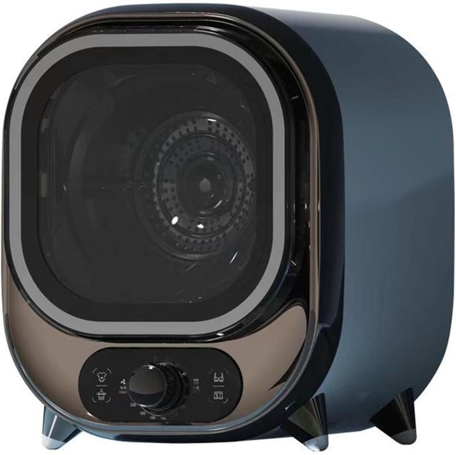 Kleine Wasdroger Compacte Droger Snel Kleding Drogen Dubbele Temperatuur 5 kg Capaciteit Wit - Foto 1