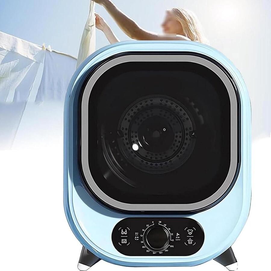 Kleine Wasdroger Draagbare Condensdroger Snel Kleding Drogen Stil 35 Decibel 5 Kg Capaciteit Wit
