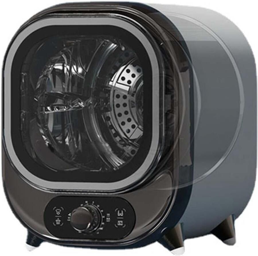 Kleine Wasdroger Mini Condensdroger Snel Kleding Drogen Compacte Centrifuge 5kg Capaciteit Elegantblauw