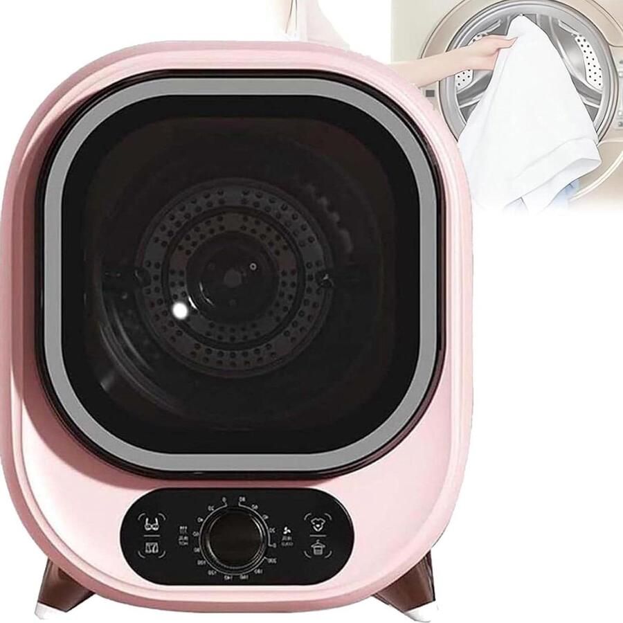Kleine Wasdroger Mini Condensdroger Snel Kleding Drogen Stil 35 Decibel 5kg Capaciteit Wit