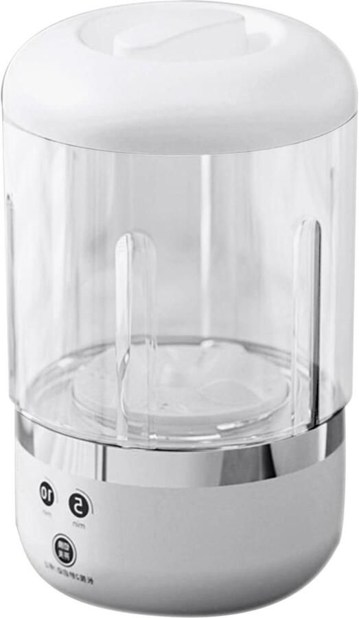 Kleine Wasmachine Draagbare Wasmachine Ondergoed Wassen Draadloos Ontwerp 1000 ml Capaciteit Wit