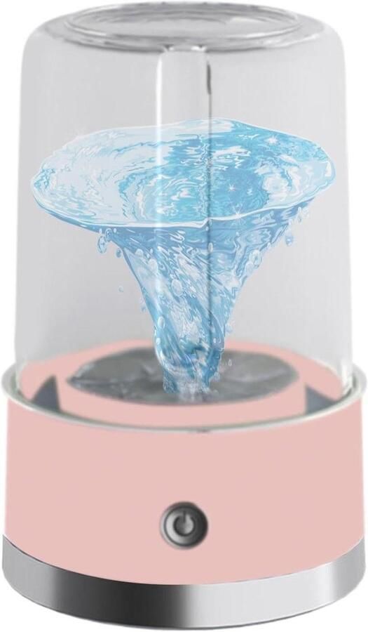 Kleine Wasmachine Draagbare Washer Kleding Wassen Compact Ontwerp 13.8 x 13.8 cm Roze