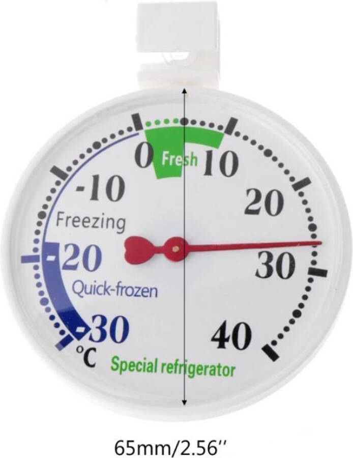 Koelkast Thermometer +40 Graden t m -30 Graden Voor Vriezer Koelkast en Woonkamer