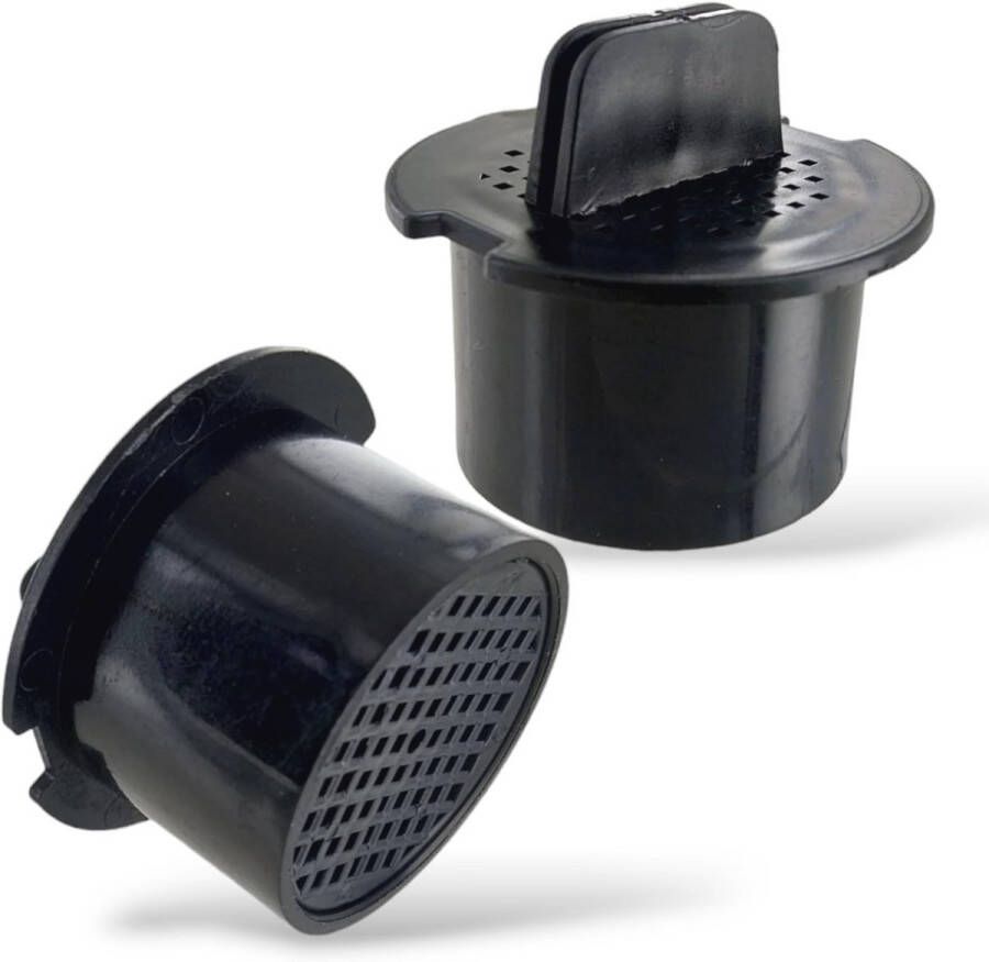 Koolstoffilterset voor wijnkoelkast en koelvriescombinatie 51 mm 2 stuks