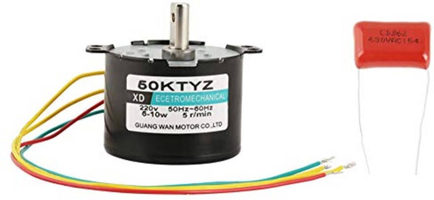 Lage Snelheid Synchrone Motor 5-50 RPM voor Industriële Toepassingen en Vaatwassers