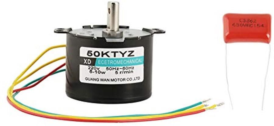 Lage Snelheid Synchrone Motor 5-50 RPM voor Industriële Toepassingen en Vaatwassers