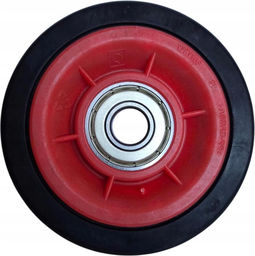 Looprol Droger Trommel Droger Wals Droger Reparatie Compleet Met Kogellager 70x14x9 mm Zwart