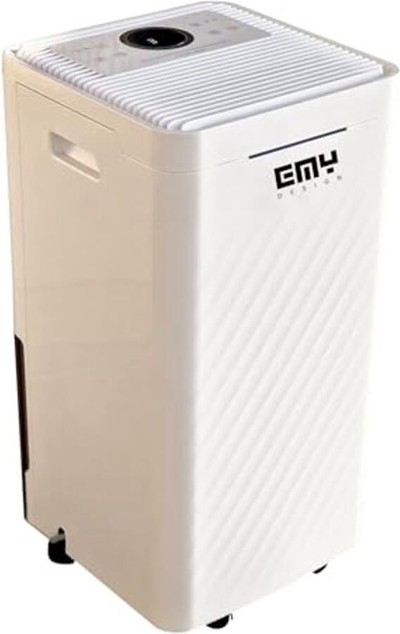 Luchtontvochtiger en Luchtreiniger 12L Efficiënte Wasdroger voor Thuis