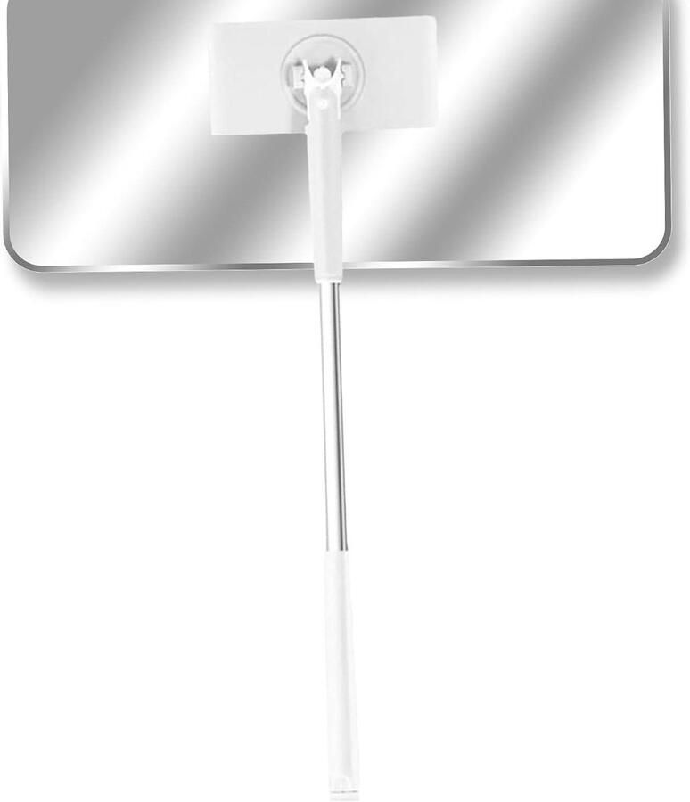 Mini Dweil Opvouwbare Dweil Kleine Ruimtes Reinigen Handsfree Comfort 71x93x115cm Wit