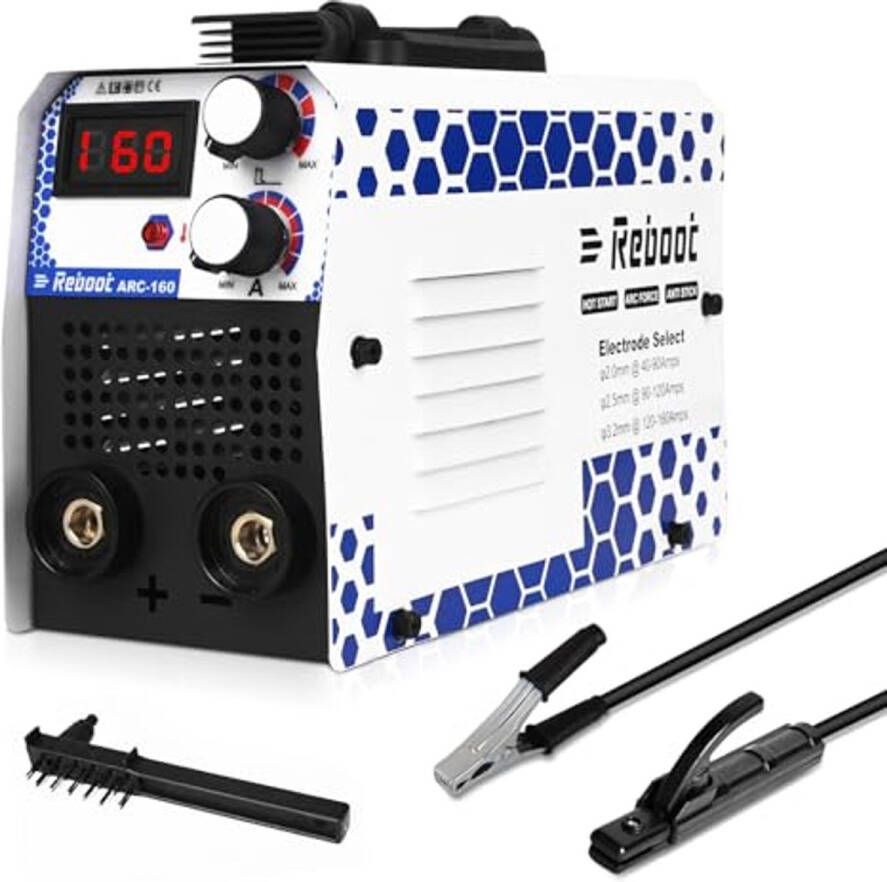 Mini Inverter Lasmachine 2-in-1 Draagbare 160A MMA met LED-display en snelstart