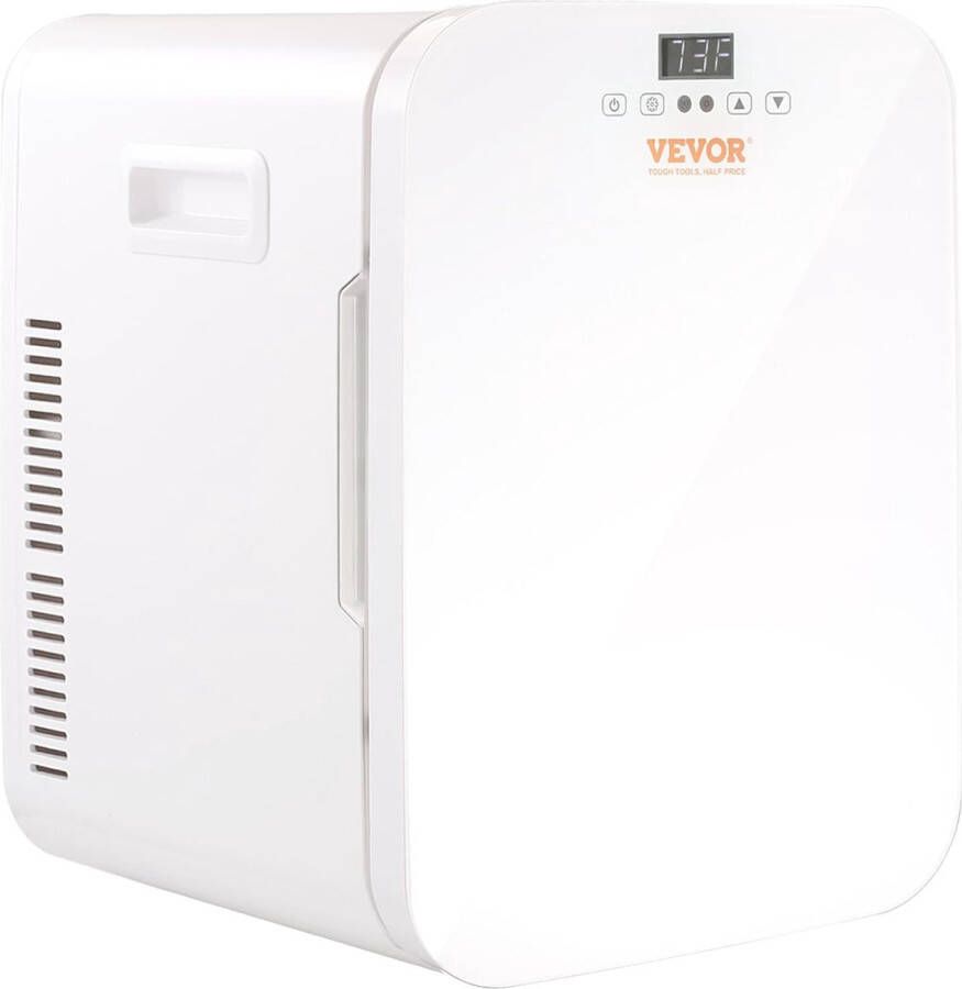 Mini-koelkast 20 liter 2-in-1 Koel- en verwarmingsfunctie voor kantoor en slaapkamer