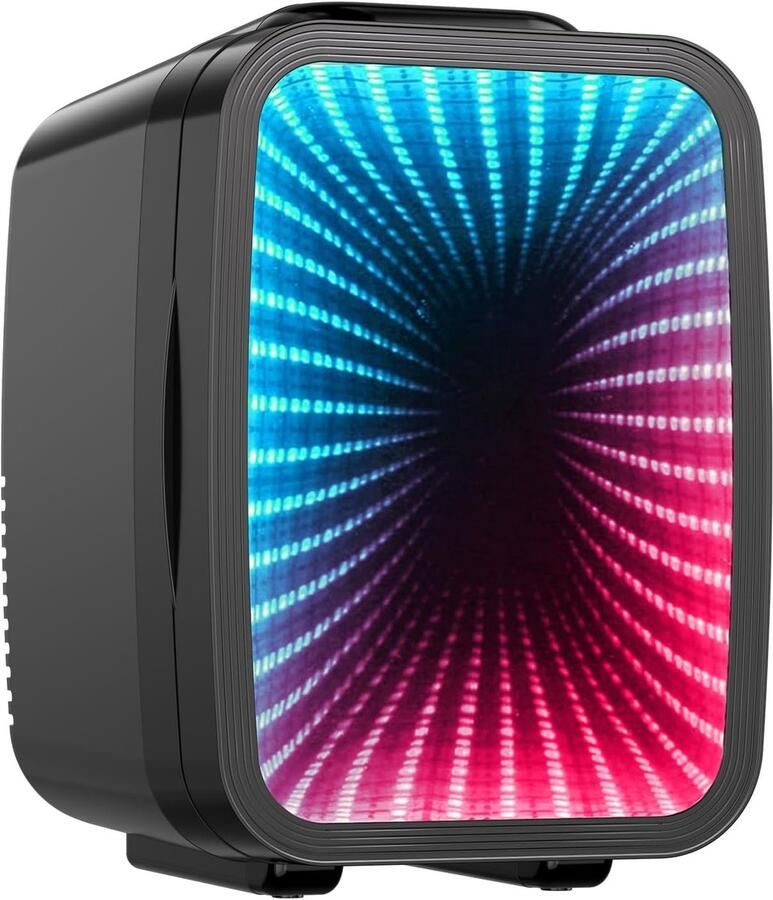 Mini Koelkast 4 Liter met LED Verlichting Koel- en Warmhoudfunctie 220V 12V Voor Kamer Auto en Kantoor