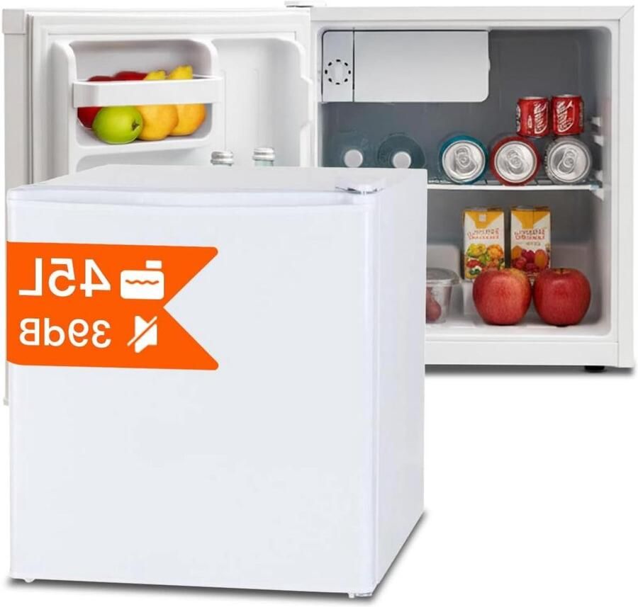 Mini Koelkast Kleine Koelkast Dranken Koelen Stil en Compact 45 Liter Wit