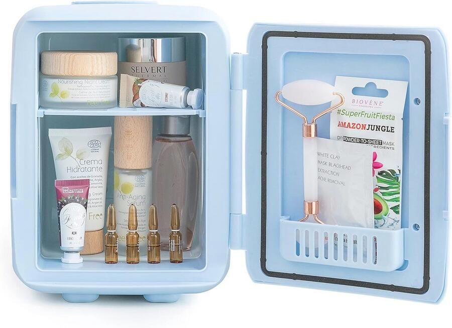 Mini koelkast voor cosmetica en dranken Compact en multifunctioneel