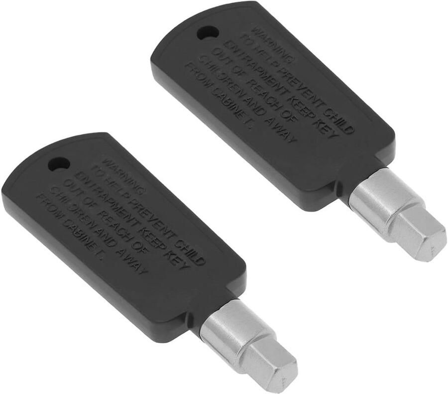 Mini koelkastslot met hangslot voor beveiliging van koelkast chassis en verdeelkasten