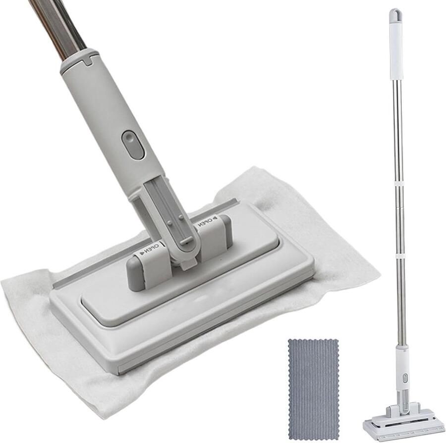 Mini Mop Kleine Ruimtes Compacte Dweil Efficiënt Schoonmaken Handsfree Mechanisme Middelgrote Niet gespecificeerd