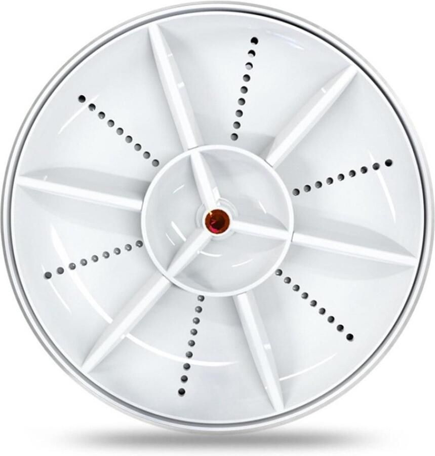 Mini Vaatwasser Aanrecht Model Snel Afwassen Veelzijdig Gebruik Compact Formaat Rood