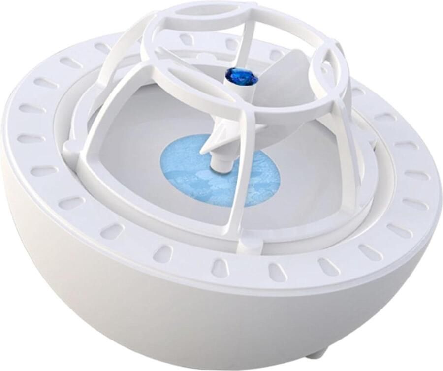 Mini Vaatwasser Draagbare Reiniger Snel Afwassen Krachtige Golf Reiniging Compact Ontwerp Blauw