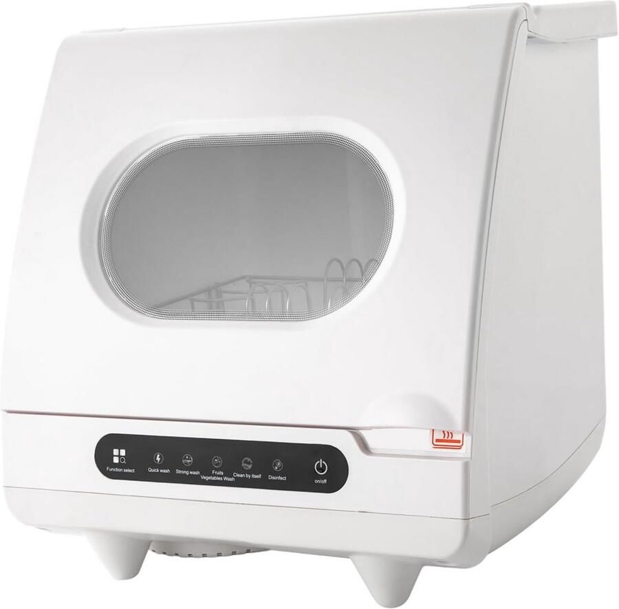 Mini vaatwasser Kleine afwasmachine 5 programma's Energieklasse D Afwas