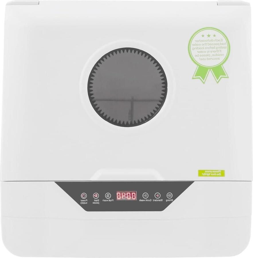 Mini vaatwasser Tafelmodel apparaat Kleine ruimtes Vier wasprogramma's 2-5 personen Wit