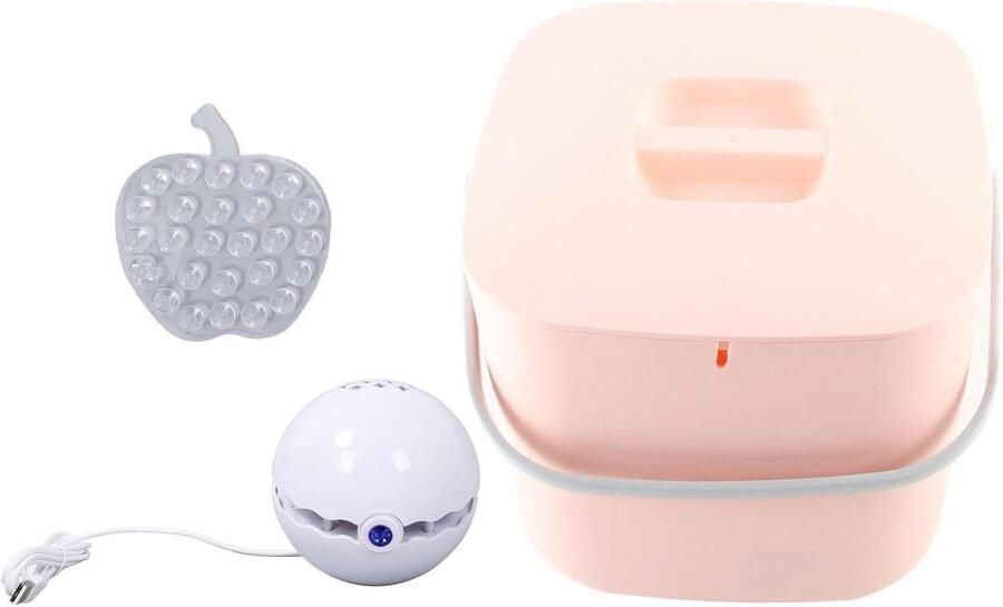 Mini Vaatwasser Vaatwasmachine Reiniger Appartement Keuken Dynamische Water Vortex Compact Tafelmodel Roze