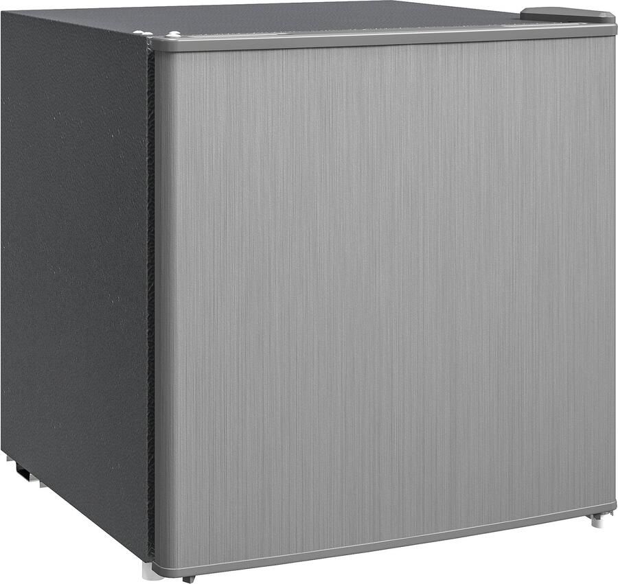 Mini vriezer 35L elektrische vrijstaande vrieskast 161W compacte vriesbox 47 x 44 2 x 48 8 cm Grijs